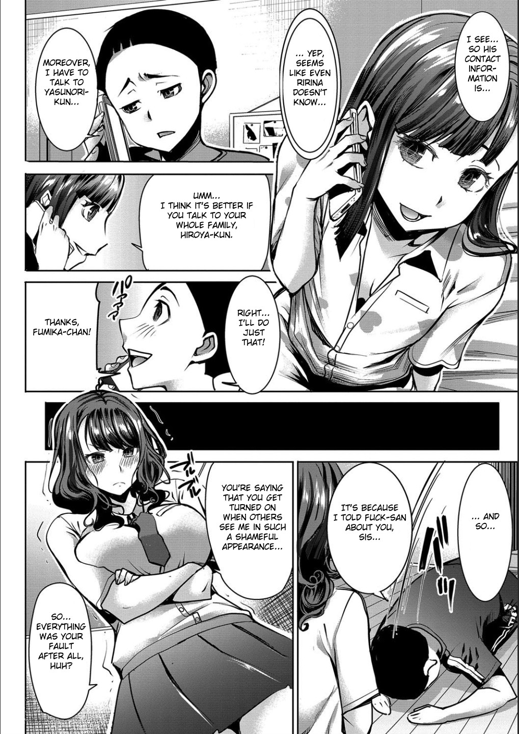 Hentai Manga Comic-Exposing My Family Series-Read-155